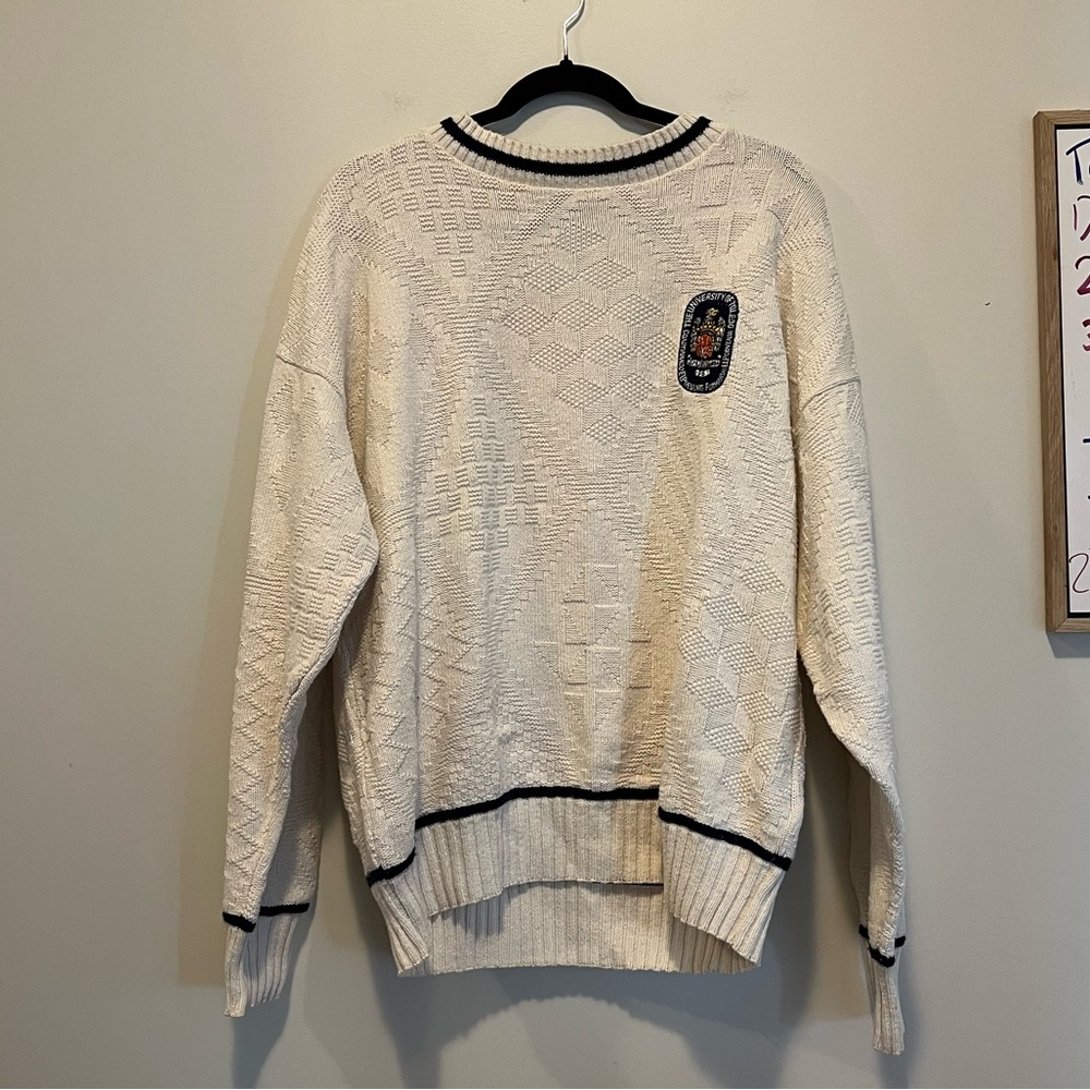 Vintage University of Toledo Collegiate Cotton Sweater